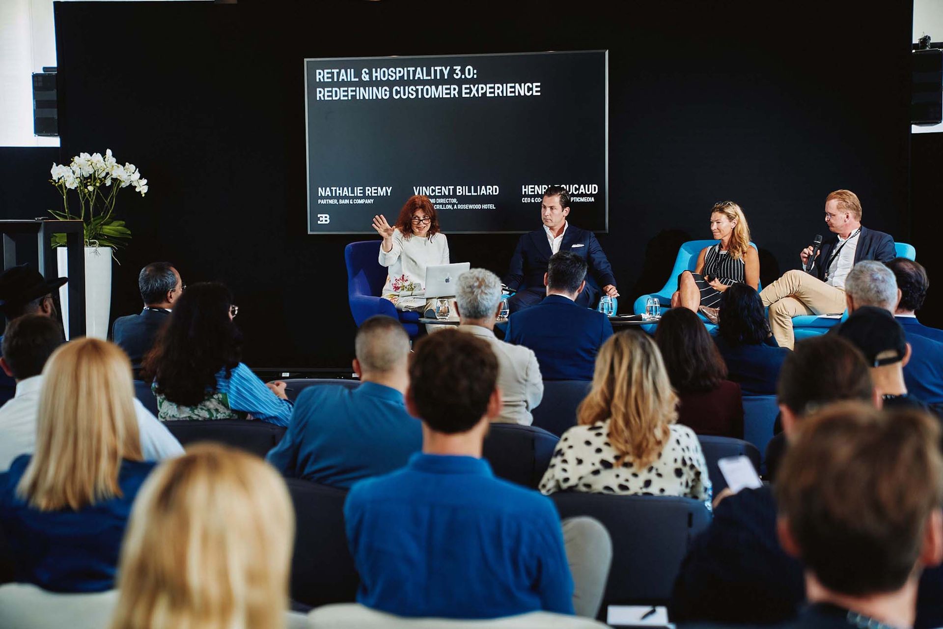 The first ever “Luxury Summit hosted by Bugatti”